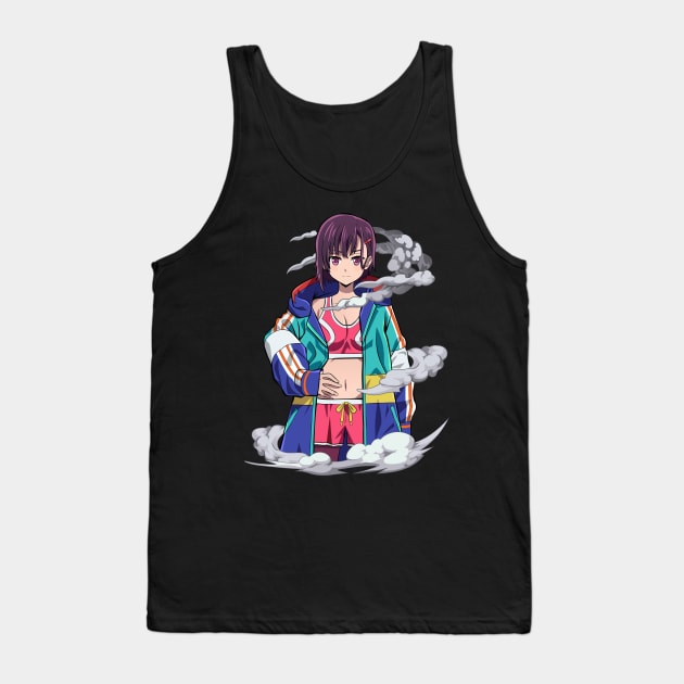 Zom 100 - Shizuka Mikazuki Tank Top by mounier